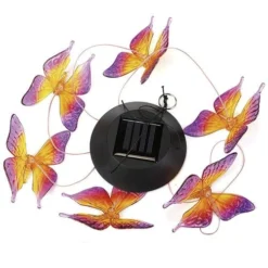 Enchanted Garden® 23.62" Solar Butterfly Wind Chime -The Thrive Yard Sales 2775843 P TP
