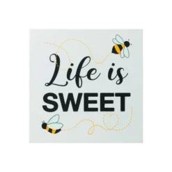 Enchanted Garden 6" Life Is Sweet Box Outdoor Wall Art