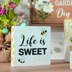 Enchanted Garden 6" Life Is Sweet Box Outdoor Wall Art -The Thrive Yard Sales 2775932 scene01.jpg