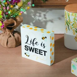 Enchanted Garden 6" Life Is Sweet Box Outdoor Wall Art -The Thrive Yard Sales 2775932 scene02.jpg