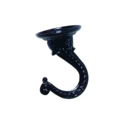 Enchanted Garden™ Black Jumbo Hanging Basket Ceiling Hook