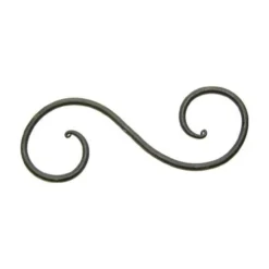 Enchanted Garden™ 6" Black Forged Hanging Basket S Hook