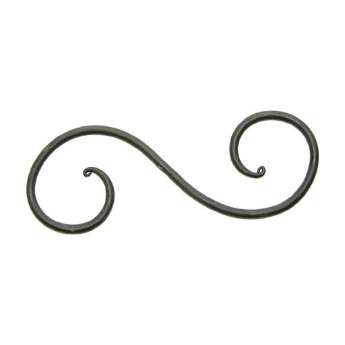 Enchanted Garden™ 6" Black Forged Hanging Basket S Hook 3 Enchanted Garden™ 6" Black Forged Hanging Basket S Hook