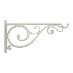 Enchanted Garden™ 14" Off-White Scroll Plant Bracket