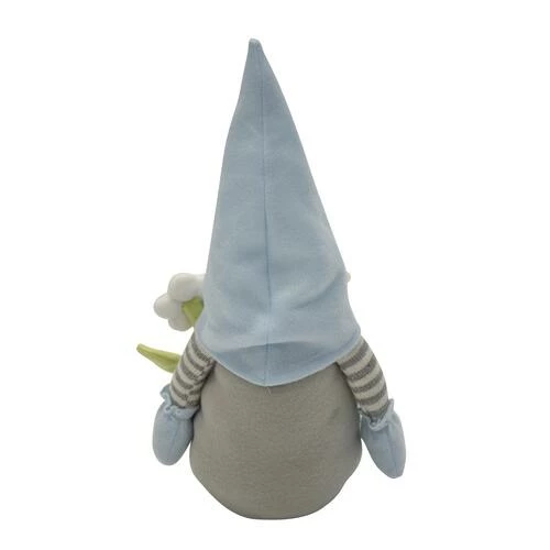 Enchanted Garden™ 16" Blue Spring Gnome 2 Enchanted Garden™ 16" Blue Spring Gnome - Image 2