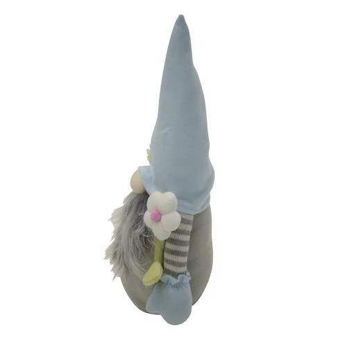 Enchanted Garden™ 16" Blue Spring Gnome 3 Enchanted Garden™ 16" Blue Spring Gnome - Image 3