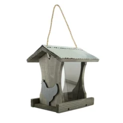 Enchanted Garden® Rustic Farmhouse Tall Hopper Bird Feeder