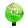 Enchanted Garden® 10" Green Swirl Illuminarie Globe -The Thrive Yard Sales 8141