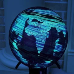 Enchanted Garden® 10" Illuminarie Earth Globe -The Thrive Yard Sales 8149 2