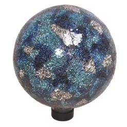 Enchanted Garden® 10" Blue Mosaic Gazing Ball