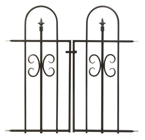 Enchanted Garden™ 3' X 3' Broadway Border Fence Gate 3 Enchanted Garden™ 3' X 3' Broadway Border Fence Gate