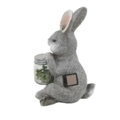 Enchanted Garden™ 11.8" Bunny Statue With Solar Jar -The Thrive Yard Sales C MN 45759 P RS.jpg