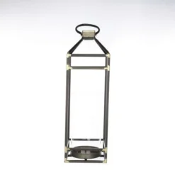 Enchanted Garden™ 23" Black Metal & Glass Lantern 8 Enchanted Garden™ 23" Black Metal & Glass Lantern -The Thrive Yard Sales C MN 62759 P BS.jpg