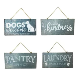 Enchanted Garden™ 16" Galvanized Outdoor Wall Art - Assorted Styles