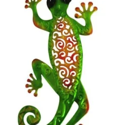 Enchanted Garden™ 10" Metal Gecko Outdoor Wall Art - Assorted Styles -The Thrive Yard Sales HPT01606S A1