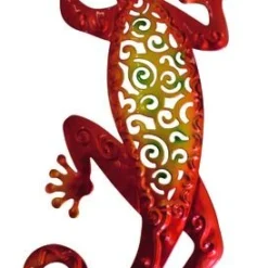 Enchanted Garden™ 10" Metal Gecko Outdoor Wall Art - Assorted Styles -The Thrive Yard Sales HPT01606S A2