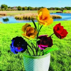 Enchanted Garden™ Flower Pot Garden Stake - Assorted Styles -The Thrive Yard Sales Image10