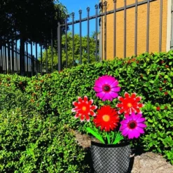 Enchanted Garden™ Flower Pot Garden Stake - Assorted Styles -The Thrive Yard Sales Image8