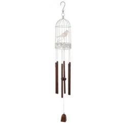 Enchanted Garden® 31" Bird Cage Wind Chime - Assorted Colors -The Thrive Yard Sales JK42100RMB Master C