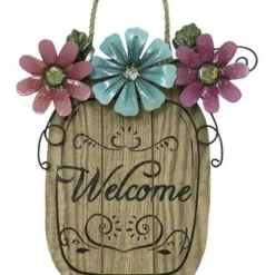 Enchanted Garden™ 10" Wood Outdoor Wall Art - Assorted Styles -The Thrive Yard Sales JS80880A2