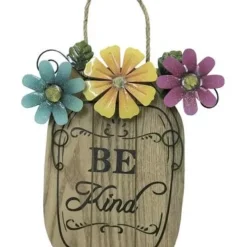 Enchanted Garden™ 10" Wood Outdoor Wall Art - Assorted Styles -The Thrive Yard Sales JS80880A3