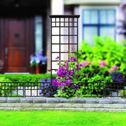 Enchanted Garden™ 23"W X 78"H Mission Trellis -The Thrive Yard Sales Mission Fence Trellis 1