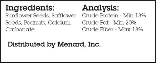 Enchanted Garden™ Supreme Blend Wild Bird Food Seed - 16 Lb 7 Enchanted Garden™ Supreme Blend Wild Bird Food Seed - 16 Lb - Image 5