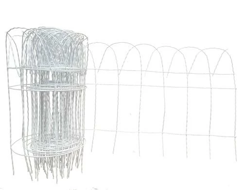 Enchanted Garden™ 1'2"H X 20'W Scroll Top Steel White Garden Border Fence 3 Enchanted Garden™ 1'2"H X 20'W Scroll Top Steel White Garden Border Fence